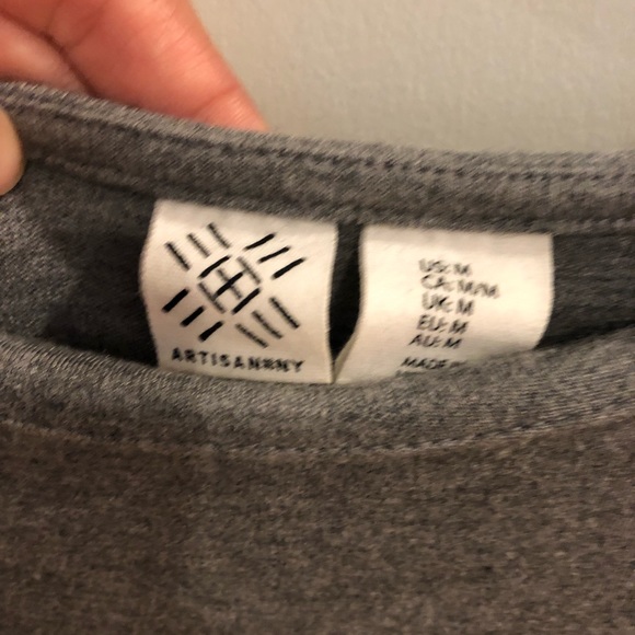 Grey long sleeve dress - Picture 2 of 2